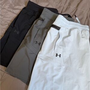 3 Pairs of Under Armour Men's Athletic Shorts - Sportstyle Woven